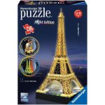 Ravensburger 3D puzzle svítící Eiffelova věž Noční edice 216 ks – Sleviste.cz