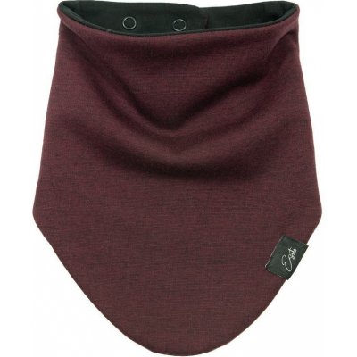 ESITO Šátek na krk bavlna Warmkeeper Zoe Garnet vínová – Zboží Dáma