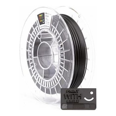 Print With Smile PET-G Carbon Fiber black 500 g 1,75 mm – Zboží Živě