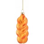 Sass & Belle Plait Bread vánoční ozdoba hnědá – Hledejceny.cz