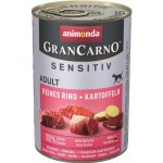 Animonda Gran Carno Sensitiv Adult Dog Hovězí maso brambory 400 g
