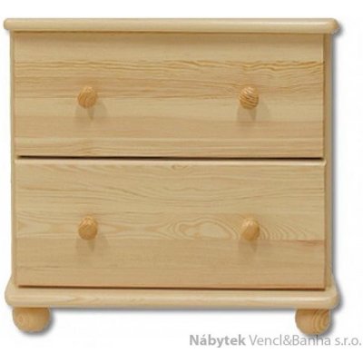 Drewmax prádelník z masivního dřeva borovice KD103 pacyg – Zboží Dáma