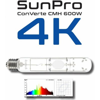 Výbojka Sunpro ConVerte CMH 600W 4000K – Hledejceny.cz