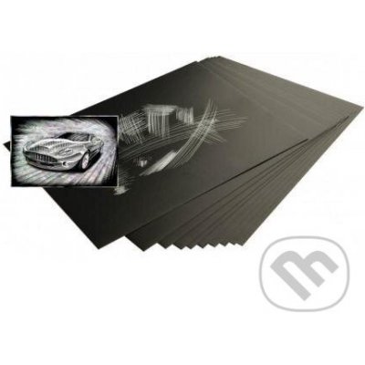 ESSDEE Škrabací folie holografická 30 5 x 22 9 cm 10 ks – Zboží Dáma