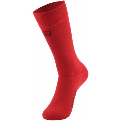 Walkee ponožky z merino vlny červené