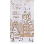 Accentra Adventní kalendář WINTER MAGIC NOIR ve čtvercové krabičce – Zboží Dáma