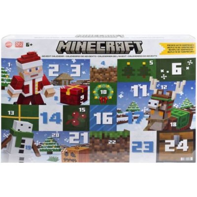 Mattel Minecraft Adventní kalendář 2024, HXM86 – Zboží Dáma