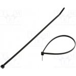 PANDUIT PLT2I-M300 Stahovací pásek; L: 203mm; W: 3,6mm; černá; polyamid; 178N – Hledejceny.cz