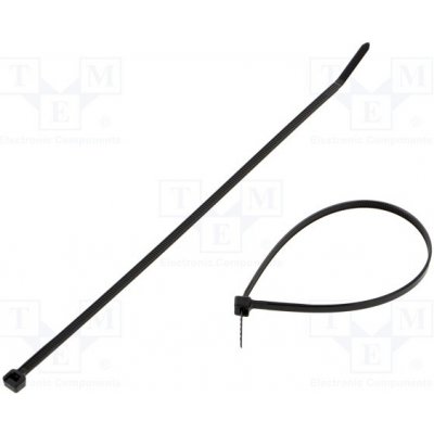 PANDUIT PLT2I-M300 Stahovací pásek; L: 203mm; W: 3,6mm; černá; polyamid; 178N – Hledejceny.cz