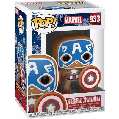 Funko Pop! Captain America Gingerbread 9 cm – Zboží Mobilmania