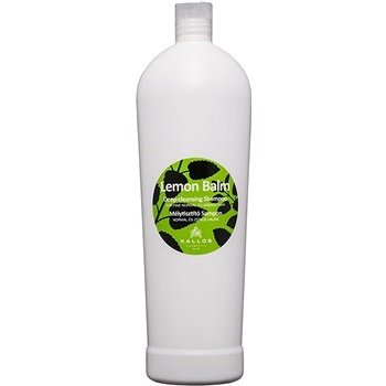 Kallos hloubkově čistící šampon s výtažky citrónové trávy Lemon Balm Deep Cleaning Shampoo 1000 ml