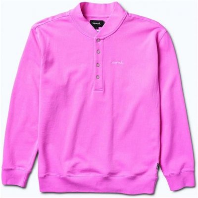 DIAMOND Sawyer Fleece Henley Pink