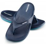 Aqua Speed plavecká obuv do bazénu Alcano Navy Blue/Turquoise – Zboží Mobilmania