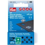 Průchodky kovové s podložkou Prym 4 mm – Hledejceny.cz
