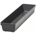 Goodhome Organizér do šuplíku, do kuchyně, příborník - NITAKI šedý plast 10 x 43 cm – Zboží Dáma