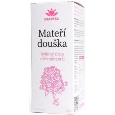 Diavita Bylinný sirup Mateřídouška 250bg