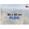 Příslušenství k puzzle BFHM Rám na puzzle Euroclip 85x60cm plexisklo