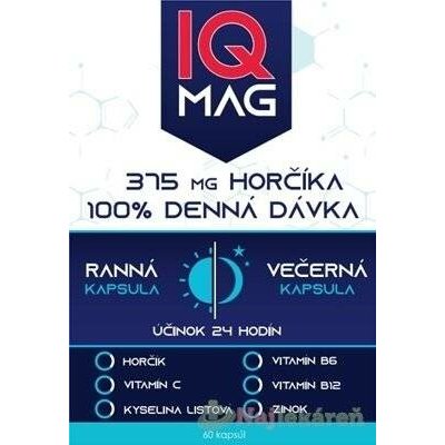IQ MAG HOŘČÍK 375 mg 60 ks – Hledejceny.cz