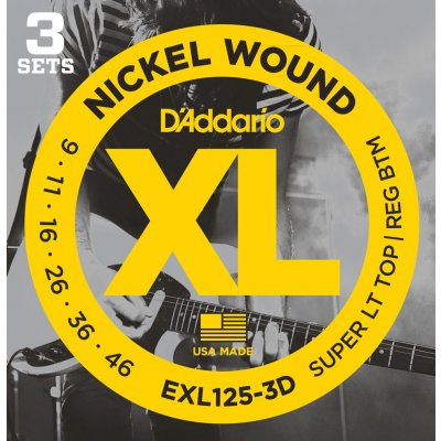 D'addario EXL125-3D – Hledejceny.cz