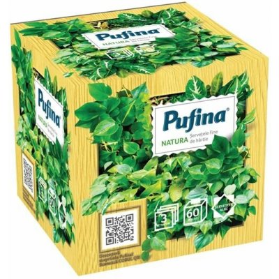 Pufina Natura Cube 3-vrstvé 60 ks – Hledejceny.cz
