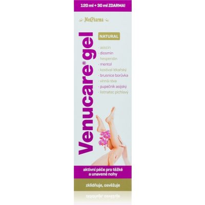 MedPharma Venucare gel Natural 150 ml – Zbozi.Blesk.cz