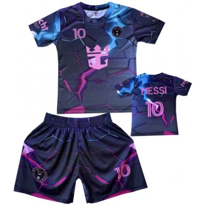 Numberoplus dětský fotbalový dres Komplet Inter Miami Lionel Messi 10 – Zboží Dáma
