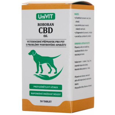 Univit Roboran CBD 50 tbl – Hledejceny.cz