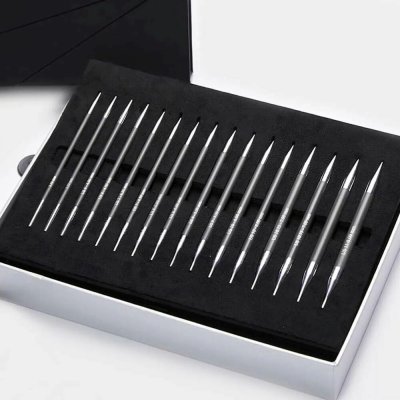 Sada výměnných jehlic KnitPro Karbonz Deluxe 13 cm 3,5 - 8 mm – Zboží Dáma