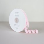 Bella Rose Sametová stuha 1 cm – Salmon (10 m), růžová barva, textil – Zbozi.Blesk.cz