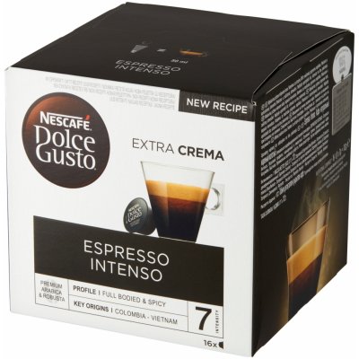 Nescafé Dolce Gusto Espresso Intenso kávové kapsle 16 kapslí