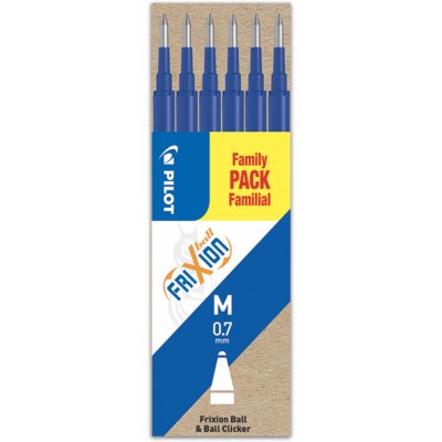 Pilot 2068 FriXion 0,7 mm6x náplň tmavě modrá – Zboží Dáma