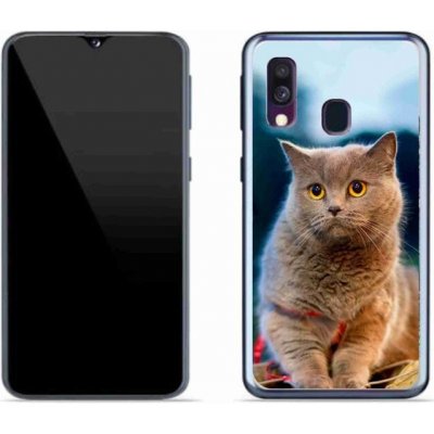 Pouzdro mmCase gelové Samsung Galaxy A40 - britská modrá 2 – Zbozi.Blesk.cz