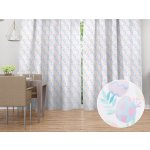 Biante Dekorační závěs TF-073 Pastelové kraslice na bílém 140x220 cm – Hledejceny.cz