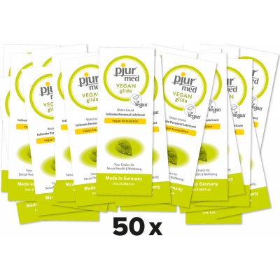 Pjur Med Vegan Glide 50x2 ml – Zbozi.Blesk.cz