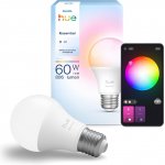 Philips Hue 8720169392182 LED inteligentní žárovka Essential | 8W E27 LED | 806 lm | 2200-6500+RGBK – Hledejceny.cz