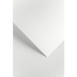 Ozdobný papír Len bílý