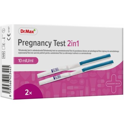 Dr.Max Pregnancy Test 2in1 2 ks – Zboží Dáma