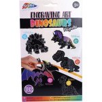 Vyškrabávací obrázek dinosauři magnetický – Sleviste.cz