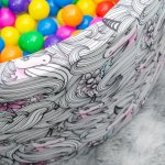 Aga suchý bazén 90 x 40 cm s míčky jednorožec – Zboží Dáma