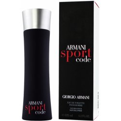 armani sport code 125 ml