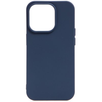 Pouzdro AppleMix Apple iPhone 15 Pro - silikonové - tmavě modré