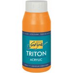 TRITON akrylová barva 62 fluorescenční oranžová 750 ml – Hledejceny.cz