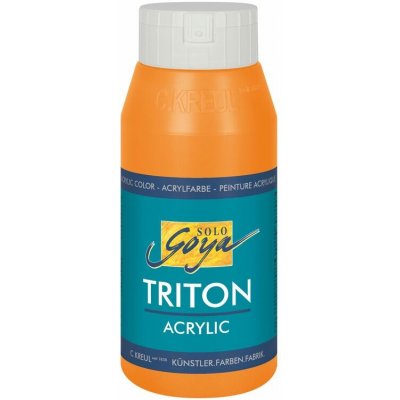 TRITON akrylová barva 62 fluorescenční oranžová 750 ml – Hledejceny.cz