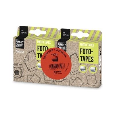 Hama fotoštítky oboustranné, 2x500 ks (dvojité balení) – Sleviste.cz
