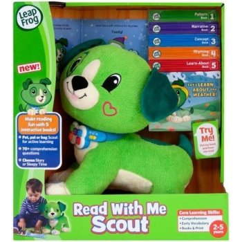 Playgro Leapfrog Čtení s mluvícím pejskem Scout