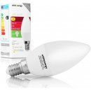 Whitenergy Led žárovka SMD2835 C30 E14 5W bílá mléčná