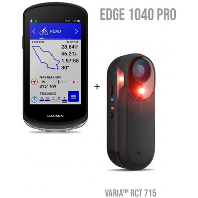 Garmin Edge 1040 Pro + Garmin Varia RCT 715 – Zbozi.Blesk.cz