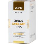 ATP 1+1 Vitality Zinek Chelate + B6 60 tablet – Hledejceny.cz