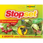 Stopset desky žluté na vrtuli třešňovou a ořechovou 20 x 20 cm 4 ks – Zboží Dáma
