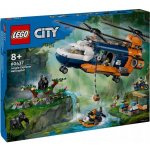 LEGO® City 60437 Helikoptéra na průzkum džungle v základním táboře – Zboží Živě